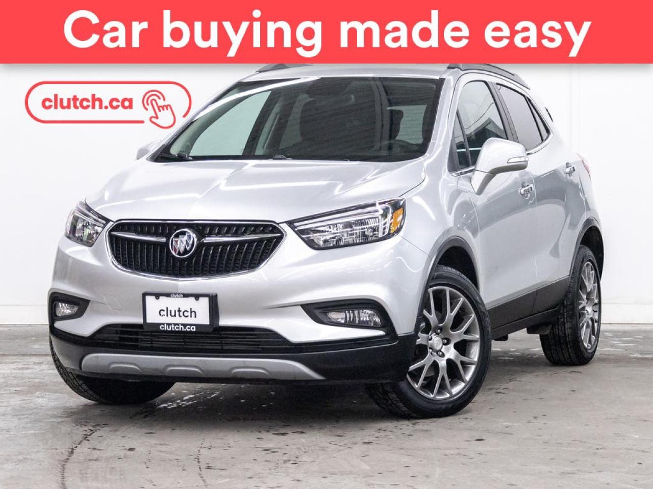 Used 2018 Buick Encore Sport Touring AWD w/ Apple CarPlay & Android Auto, Rearview Cam, Cruise Control for sale in Toronto, ON