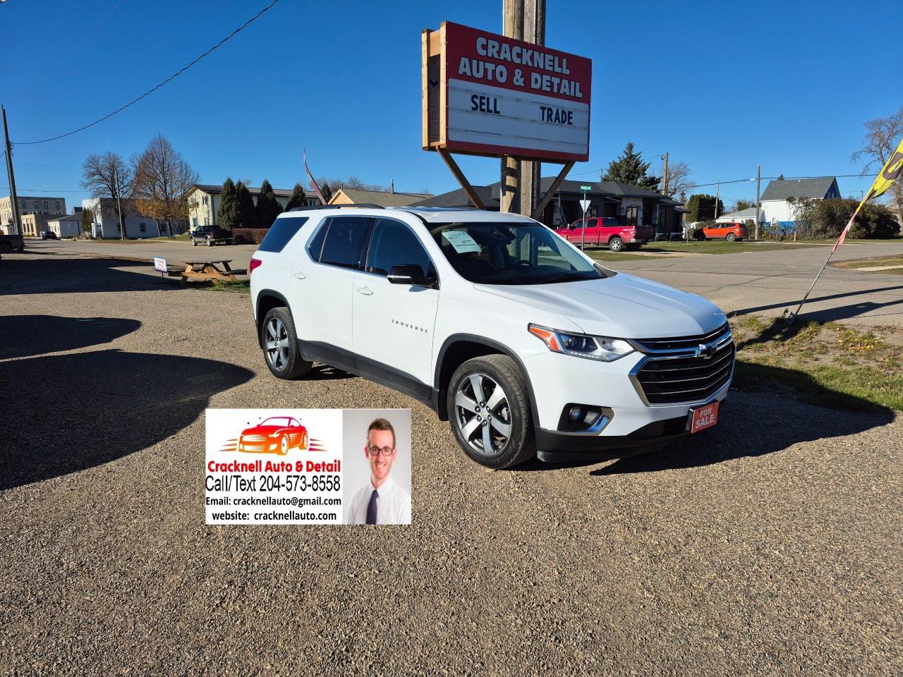 Used 2019 Chevrolet Traverse AWD 4dr LT True North w/3LT for sale in Carberry, MB