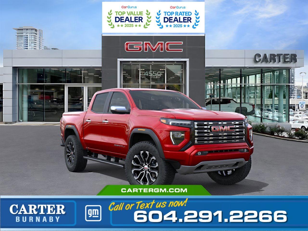 New 2026 GMC Canyon DENALI 4WD | POWER SUNROOF/POWER SEAT/HD SURROUND for sale in Burnaby, BC