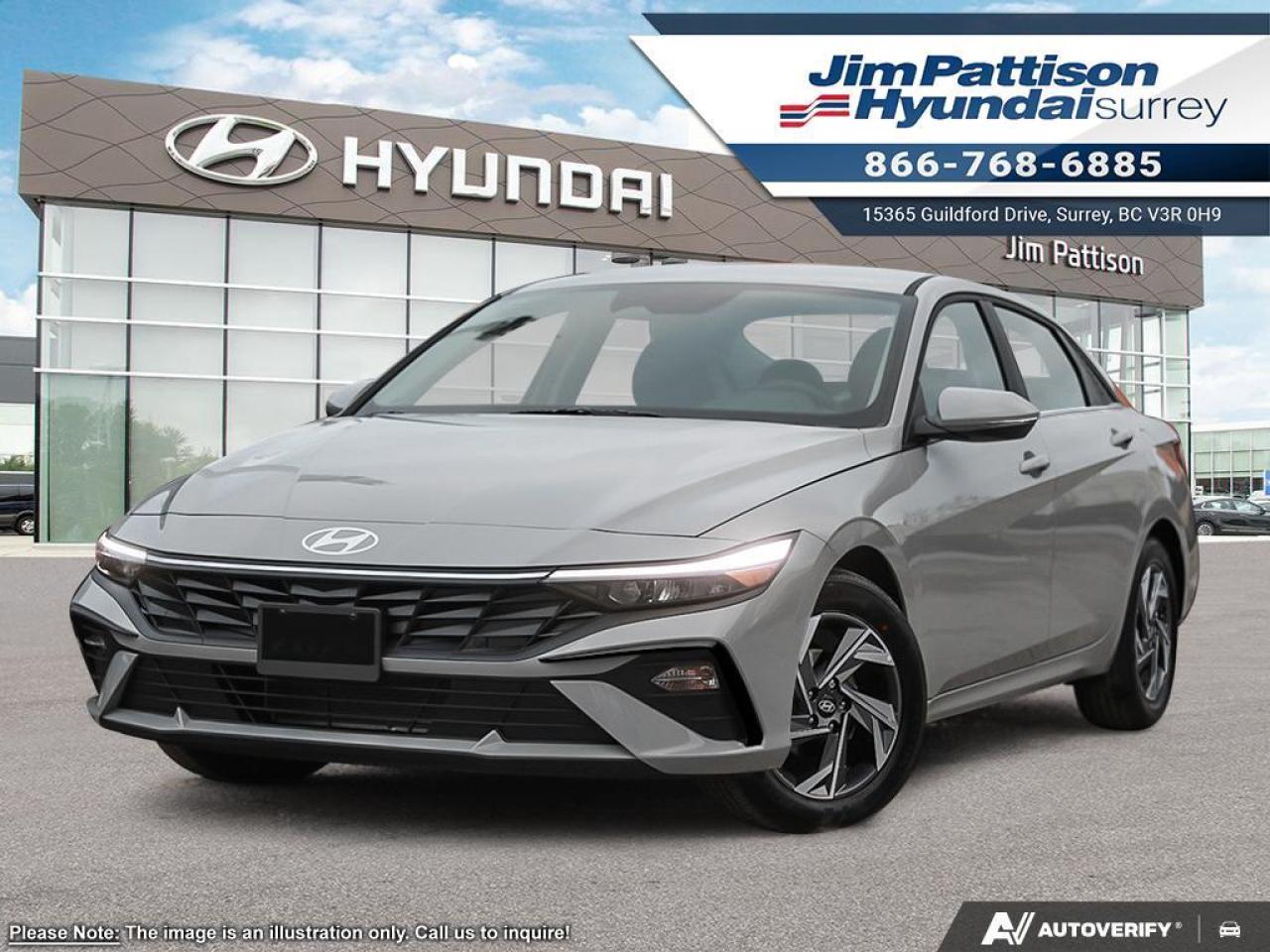 New 2026 Hyundai Elantra Hybrid Luxury Sedan for sale in Surrey, BC