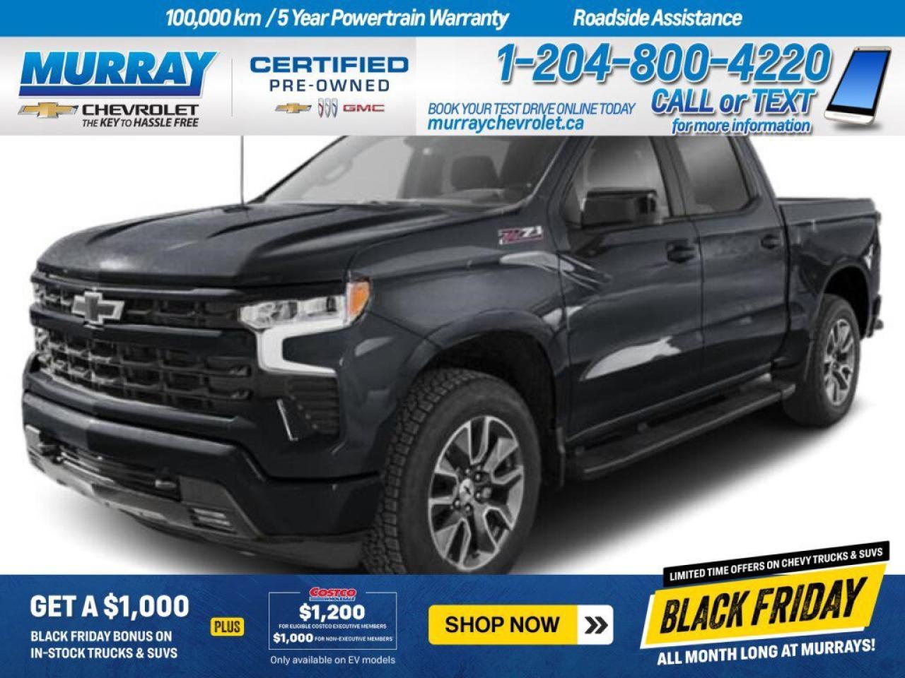 New 2026 Chevrolet Silverado 1500 RST for sale in Winnipeg, MB