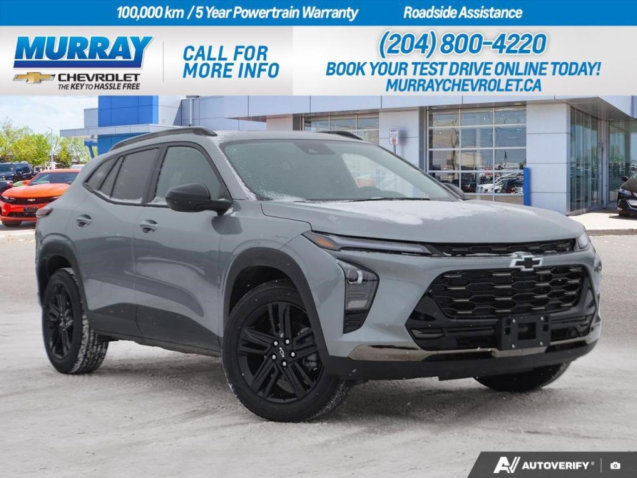 *SUNROOF PACKAGE* *ENGINE BLOCK HEATER* *ACTIV PREFERRED EQUIPMENT GROUP*  Experience the thrill of driving the 2026 Chevrolet Trax ACTIV in Winnipeg. This sport utility vehicle is engineered for both style and performance, bringing you the best of both worlds. The heart of the Trax is its ECOTEC 1.2L Turbocharged Gas 3-Cylinder engine, a powerful force that delivers 137 hp and 219 N-m of torque. Paired with a seamless 6-speed automatic transmission, it ensures a smooth and dynamic driving experience, perfect for navigating the city streets or weekend adventures.  The Trax ACTIV comes equipped with a suite of advanced features designed to enhance your driving comfort and safety. Enjoy the convenience of keyless entry and start, adaptive cruise control, and a heated steering wheel. Meanwhile, the vehicles high-tech safety features like lane departure warning, blind spot monitor, and front collision mitigation provide peace of mind every time you hit the road.  Inside, youll find premium synthetic seats that offer both comfort and style, along with a power driver seat and climate control to tailor your environment to your liking. Stay connected with smart device integration and enjoy the peace of mind provided by the vehicles security system.  Dealer Permit #1740