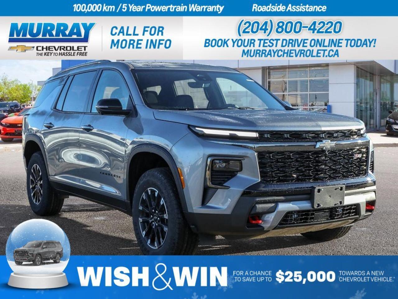 New 2026 Chevrolet Traverse Z71 for sale in Winnipeg, MB