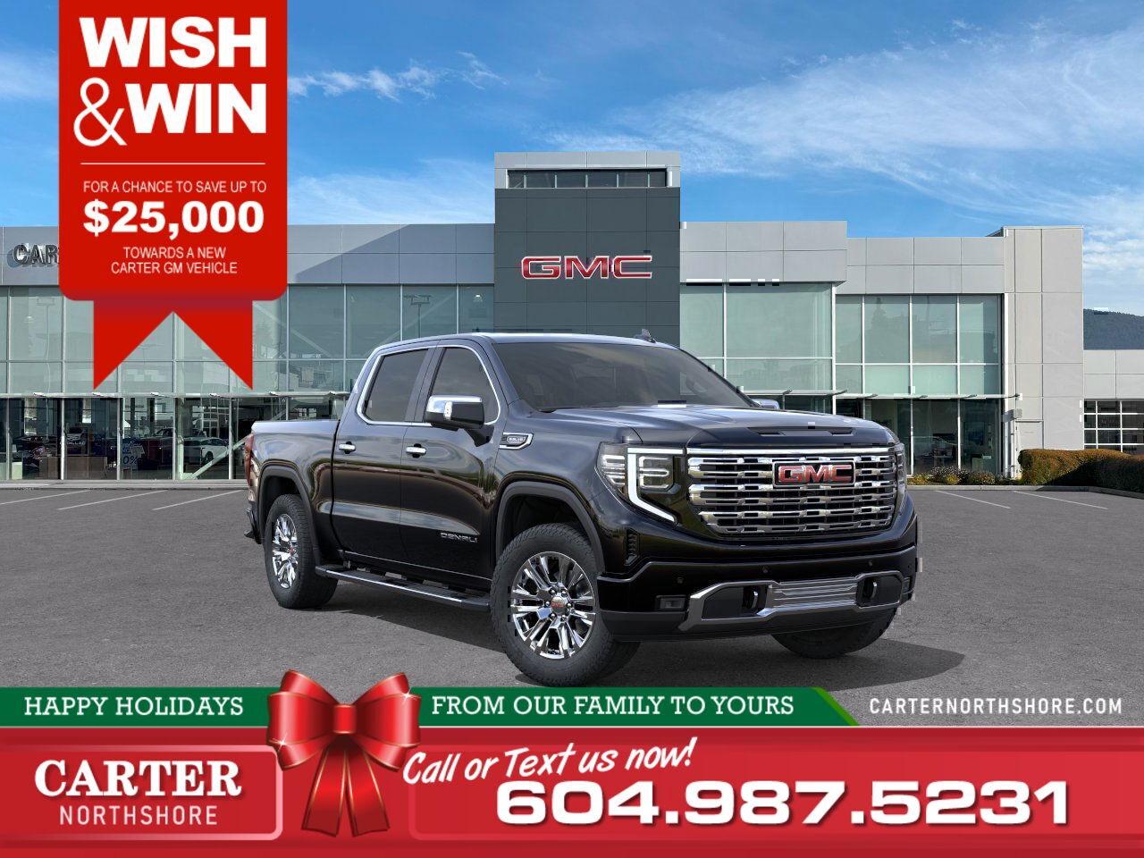New 2026 GMC Sierra 1500 DENALI 4WD | Alum Wheels/Heated & Vented Seats for sale in North Vancouver, BC