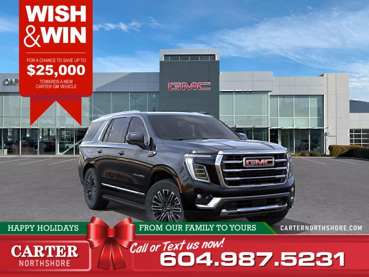 New 2026 GMC Yukon ELEVATION 4WD | Alum Wheels/Vented Seats/HD Cam for sale in North Vancouver, BC