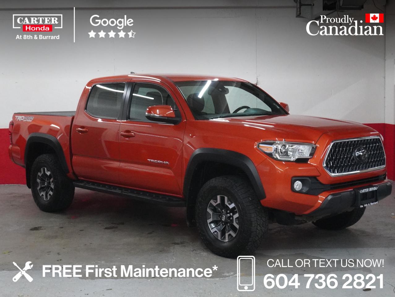 Used 2018 Toyota Tacoma TRD CREW OFF ROAD GPS, SKID PLATES for sale in Vancouver, BC