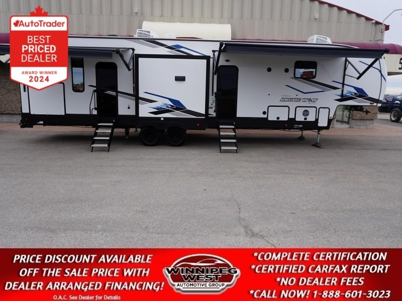 Used 2024 Forest River Arctic Wolf Suite 3770 SUITE BUNKHOUSE TWO BATHROOMS GREAT LAYOUT! for sale in Headingley, MB