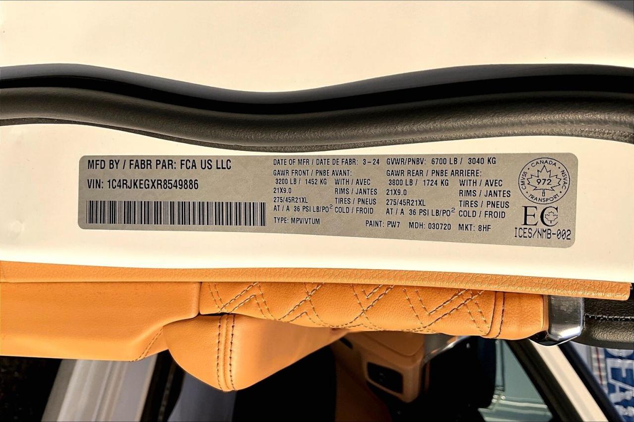 2024 Jeep Grand Cherokee L Summit Reserve High Altitude | LOADED | 4X4 Photo