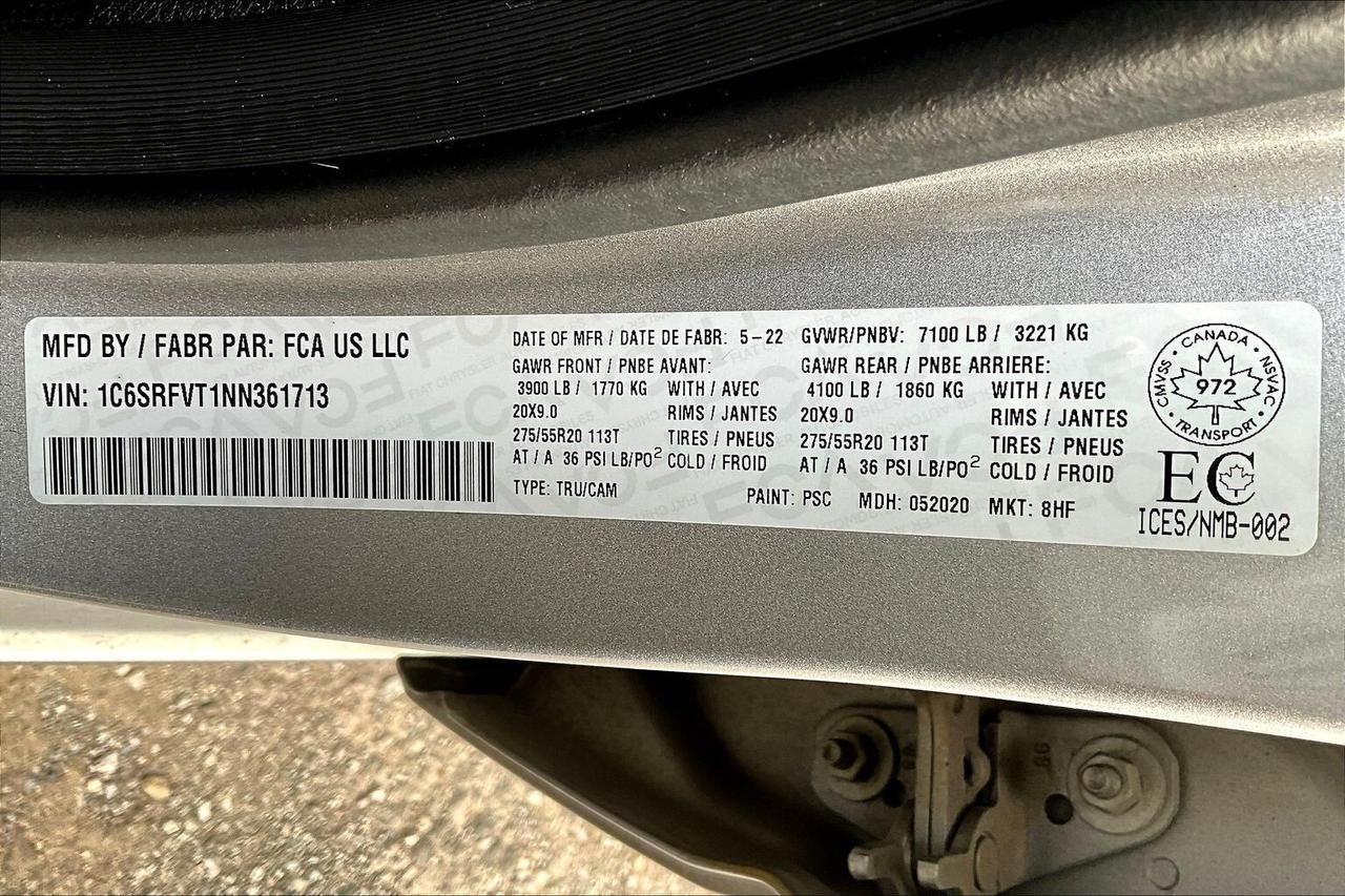 2022 RAM 1500 Sport Crew | Lvl 2 | 12" NAV | Alpine | TBC |4X4 Photo