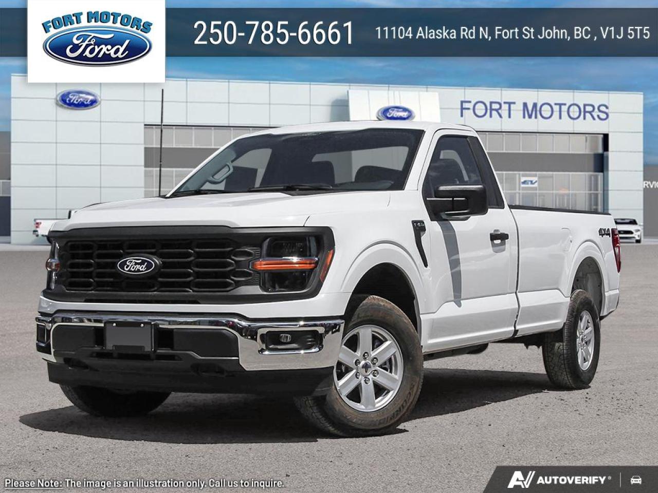 New 2025 Ford F-150 XL for sale in Fort St John, BC