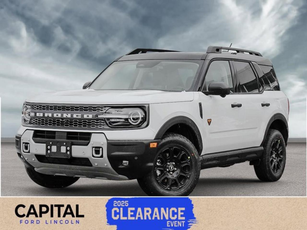 New 2025 Ford Bronco Sport BADLANDS for sale in Winnipeg, MB