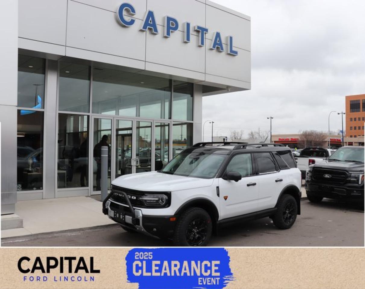 New 2025 Ford Bronco Sport BADLANDS for sale in Winnipeg, MB