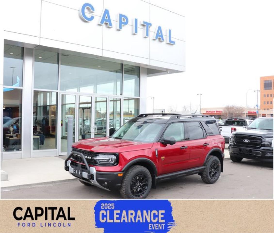 New 2025 Ford Bronco Sport BADLANDS for sale in Winnipeg, MB
