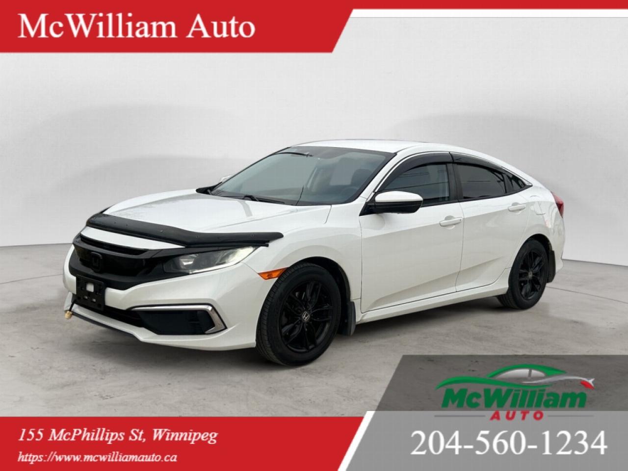 Used 2019 Honda Civic Sedan LX |HTD Seats | Back Up Cam |LKAS,BSM & Adaptive Cruise| REBUILT TITLE | for sale in Winnipeg, MB