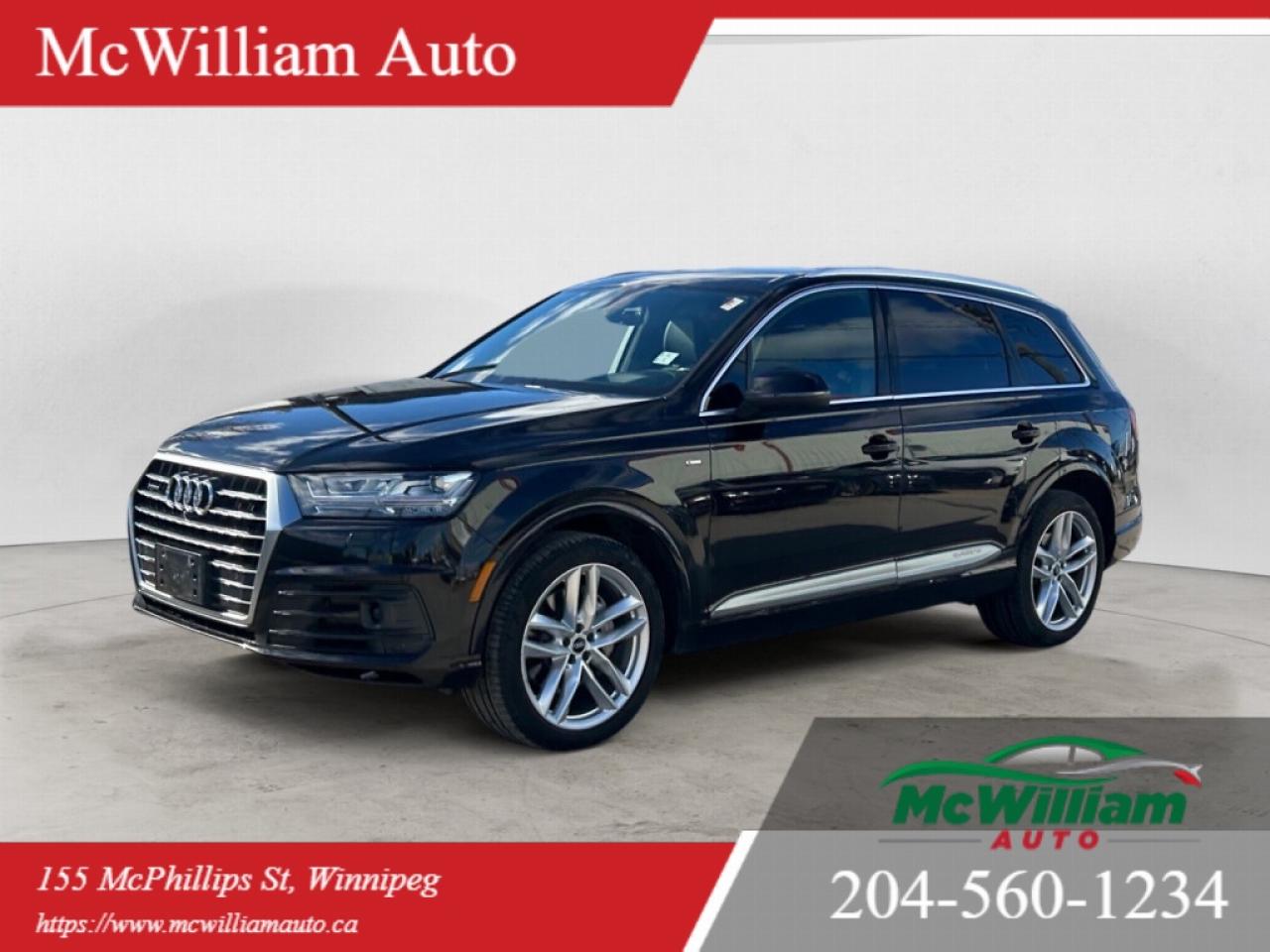 Used 2017 Audi Q7 Technik 3.0L QUATTRO | Bose Sound | HUD | PAN Roof | Ambient lighting | for sale in Winnipeg, MB