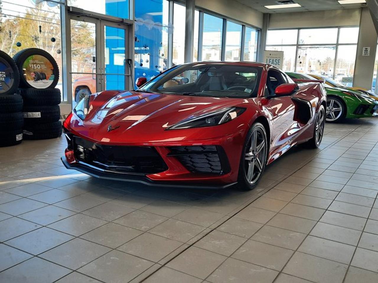 Two Seater, 2dr Stingray Cpe w/1LT, 8-Speed Automatic, Gas V8 6.2L/