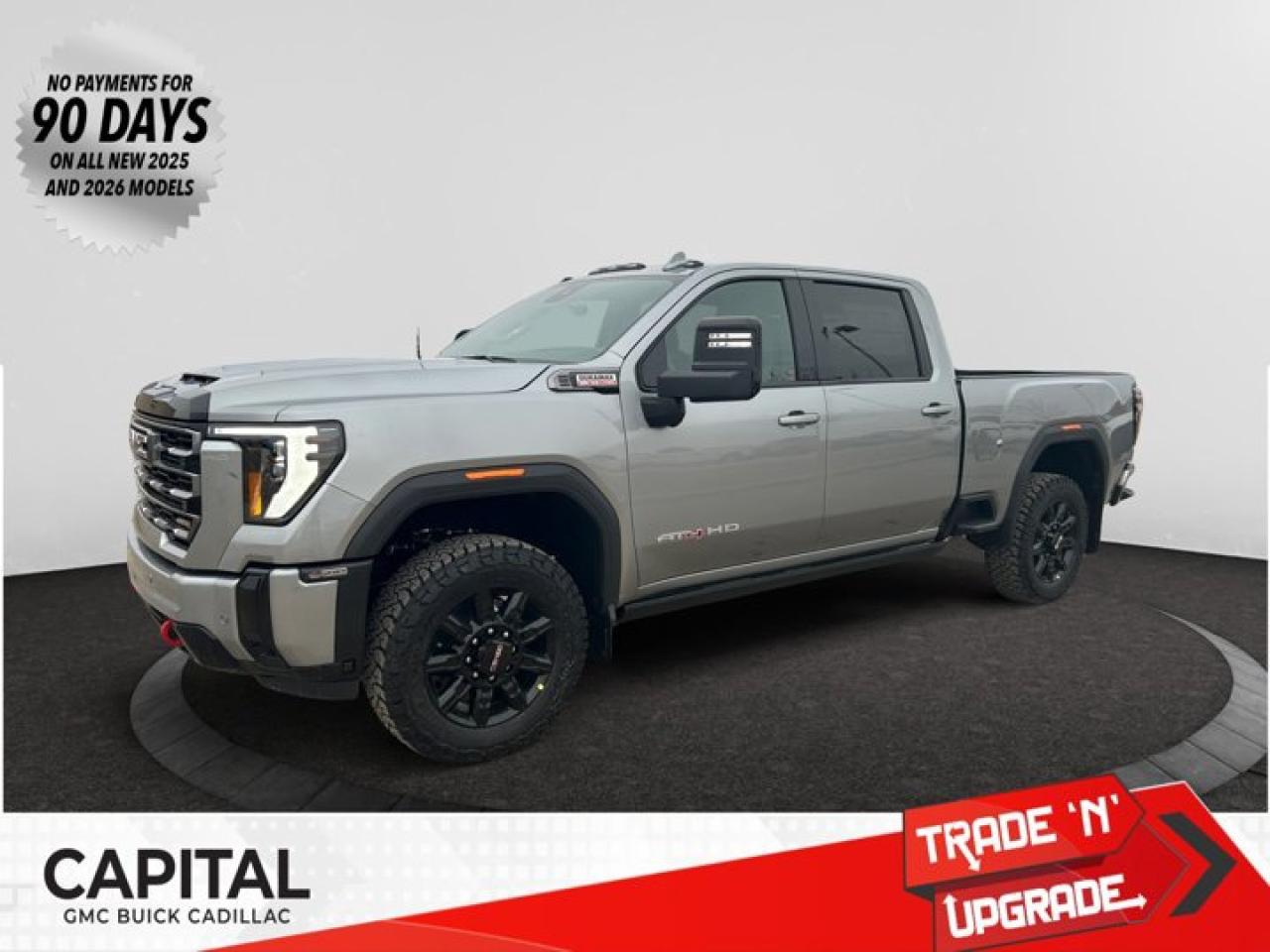 This 2026 GMC Sierra 3500HD in Sterling Metallic is equipped with 4WD and Turbocharged Diesel V8 6.6L/ engine.Check out this vehicles pictures, features, options and specs, and let us know if you have any questions. Helping find the perfect vehicle FOR YOU is our only priority.P.S...Sometimes texting is easier. Text (or call) 306-801-9090 for fast answers at your fingertips!Dealer License #914248Disclaimer: All prices are plus taxes & fees. See dealer for Details. Dealer Permit # 914248 See dealer for Details.