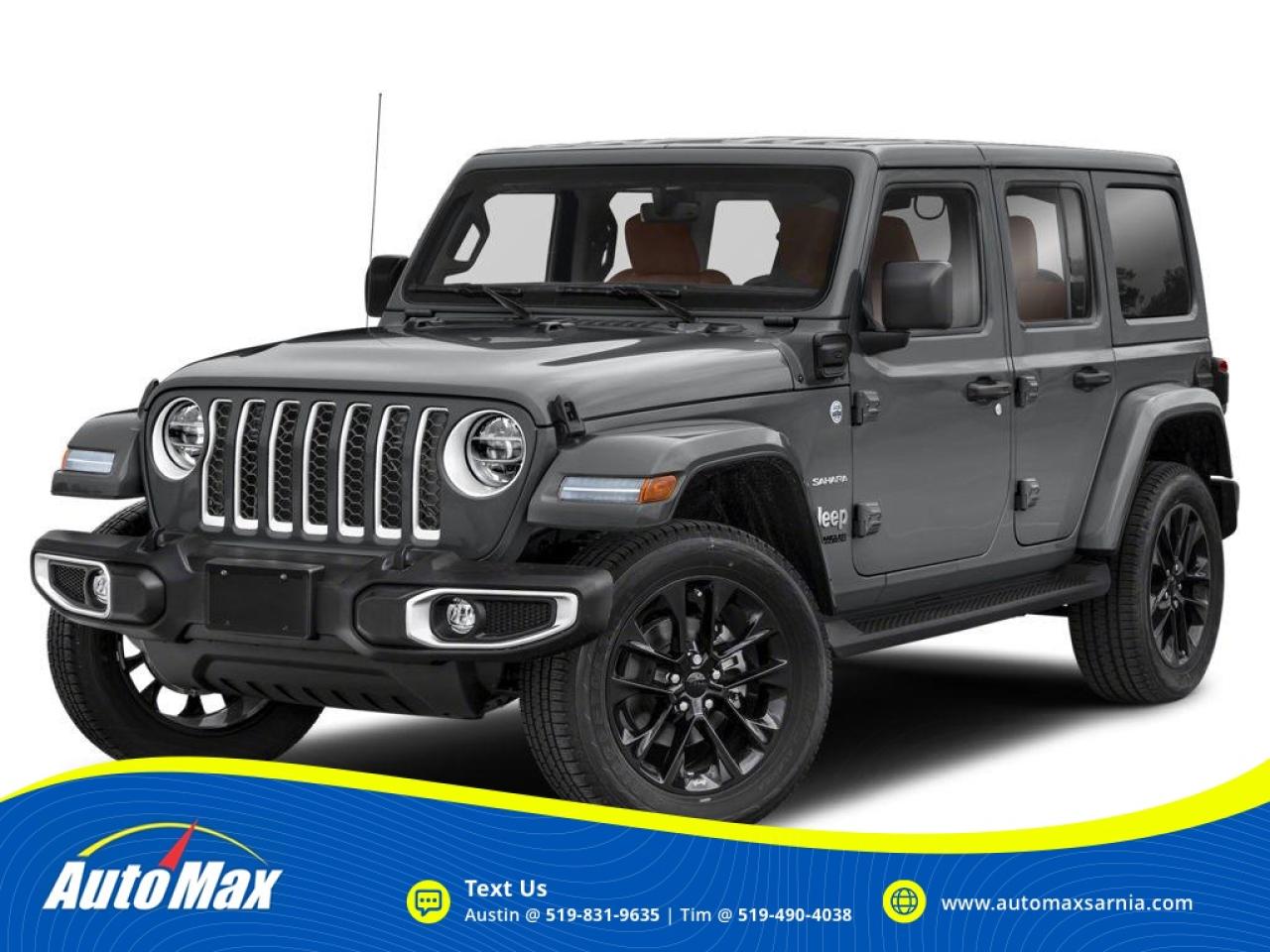 Used 2021 Jeep Wrangler Unlimited 4xe Sahara for sale in Sarnia, ON