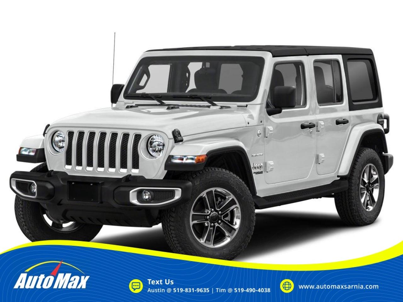 Used 2020 Jeep Wrangler Unlimited Sahara for sale in Sarnia, ON