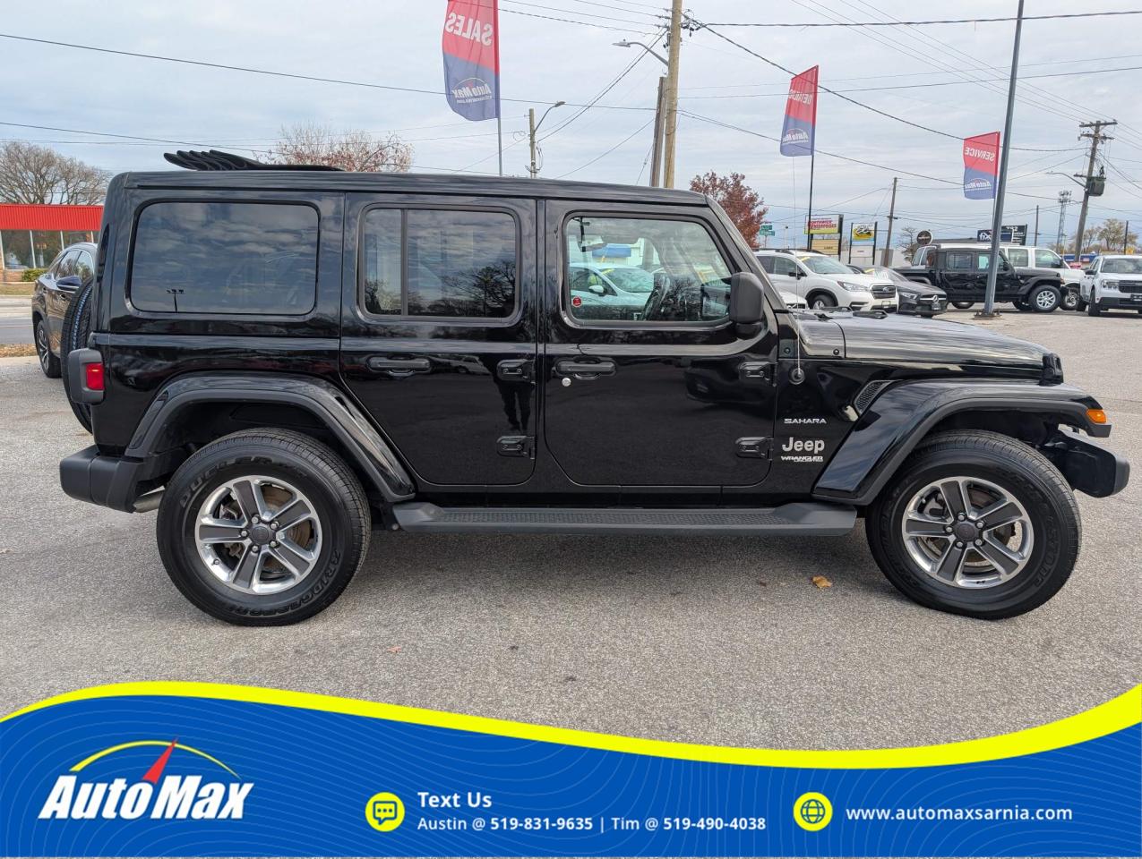 2021 Jeep Wrangler Unlimited Sahara Photo3