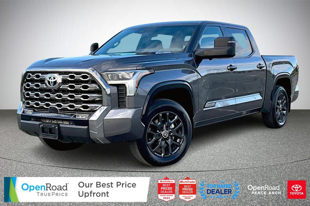 Used 2024 Toyota Tundra HYBRID CREWMAX PLATINUM for sale in Surrey, BC