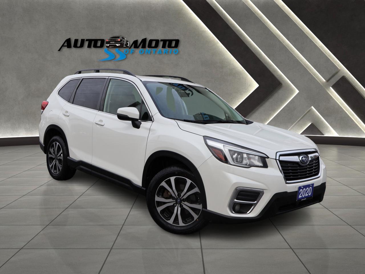 2020 Subaru Forester LIMITED AWD CERTIFIED *ACCIDENT FREE*SUBARU MAINTAIN* CAMERA BLUETOOTH HEATED SEATS CRUISE ALLOYS