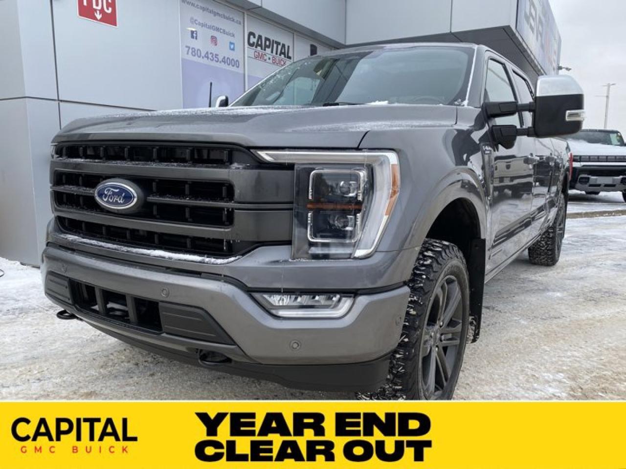 Used 2022 Ford F-150 LARIAT * PANORAMIC SUNROOF * POWERBOOST * FX4 OFF ROAD * for sale in Edmonton, AB