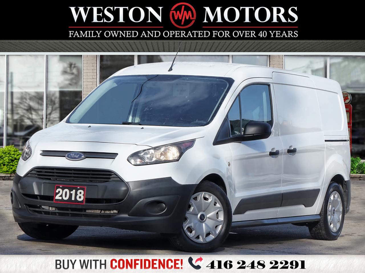 2018 Ford Transit Connect XL*DUAL DOORS*SHELVING*REV-CAM*POWER GROUP