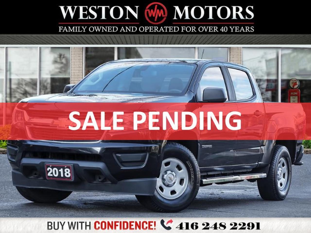 2018 Chevrolet Colorado Work Truck Crew Cab 4WD