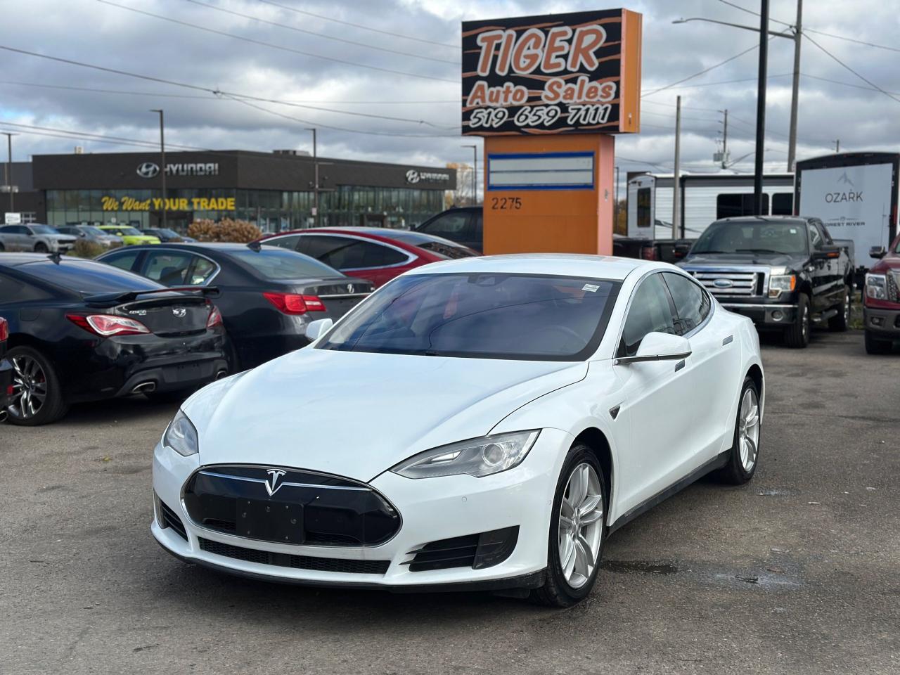 Used 2016 Tesla Model S 85D, 35KMS, NO ACCIDENTS, FREE SUPERCHARGING, CERT for sale in London, ON
