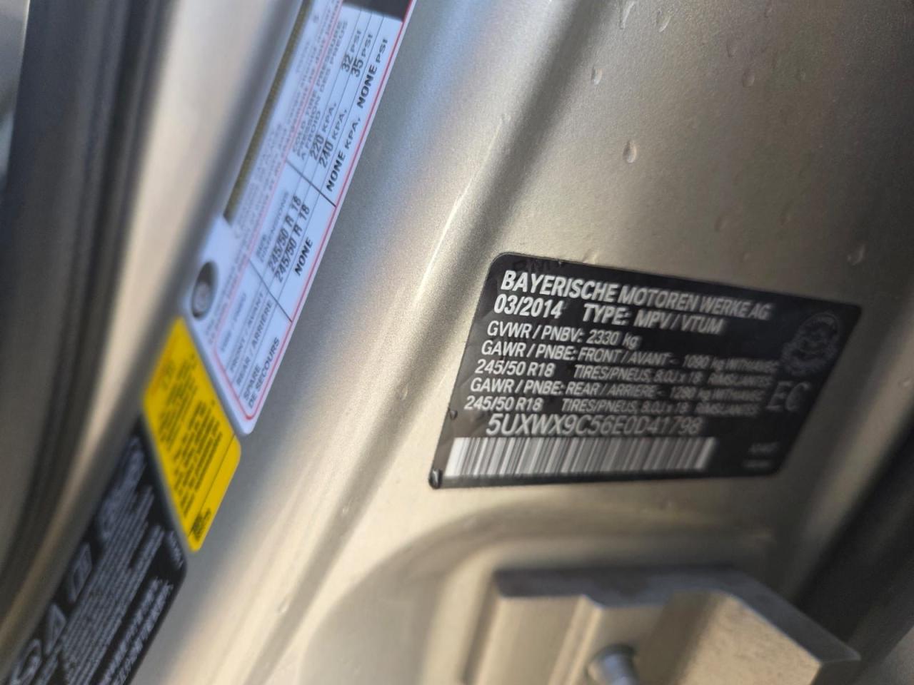 2014 BMW X3 xDrive28i, AWD, 4CYL, ONLY 56,000KMS, CERTIFIED - Photo #15