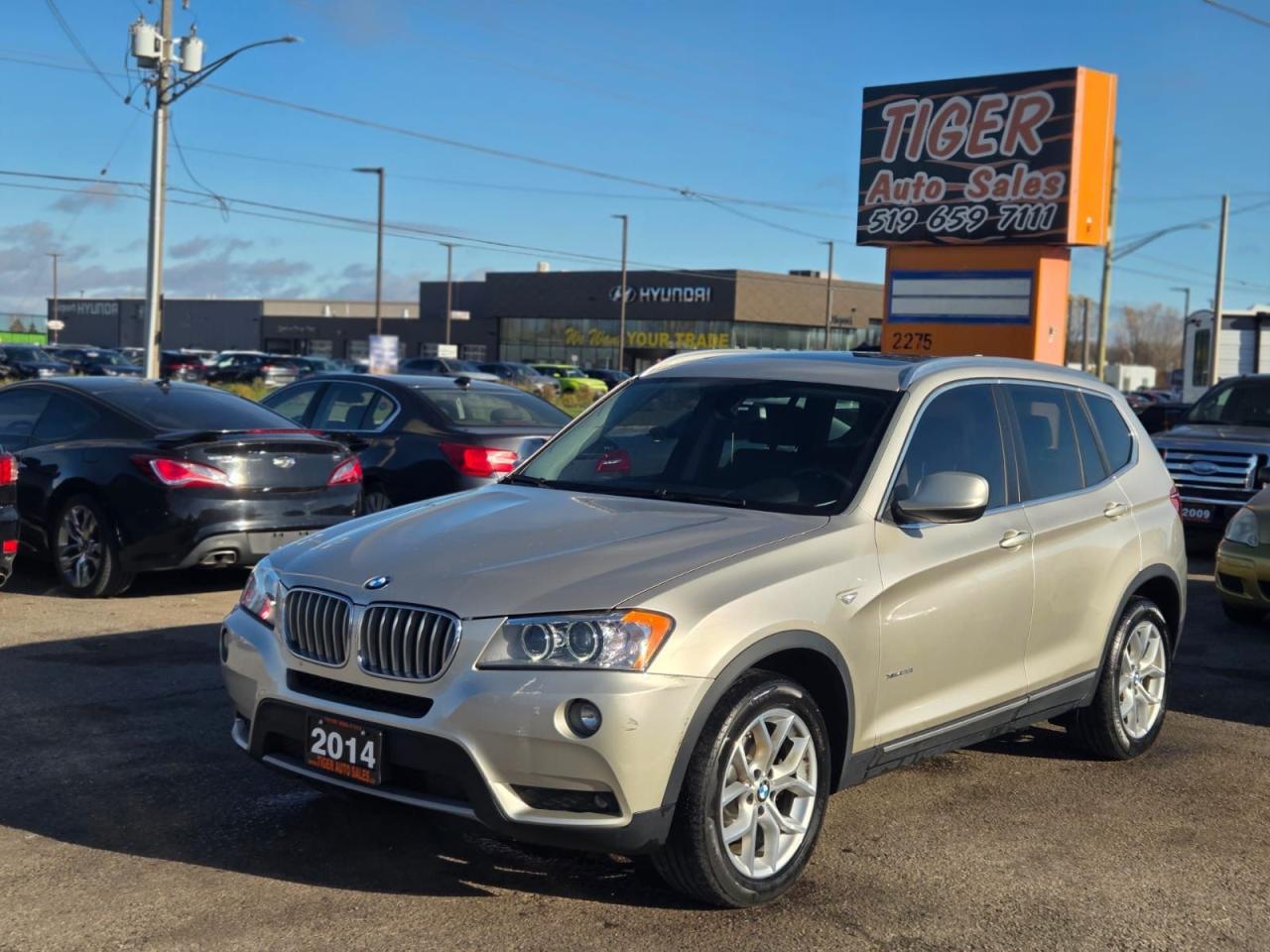 Used 2014 BMW X3 xDrive28i, AWD, 4CYL, ONLY 56,000KMS, CERTIFIED for sale in London, ON
