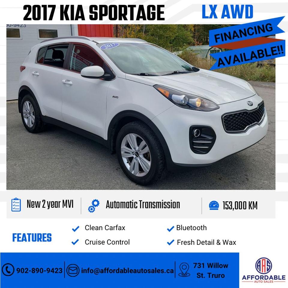 Used 2017 Kia Sportage LX for sale in Truro, NS