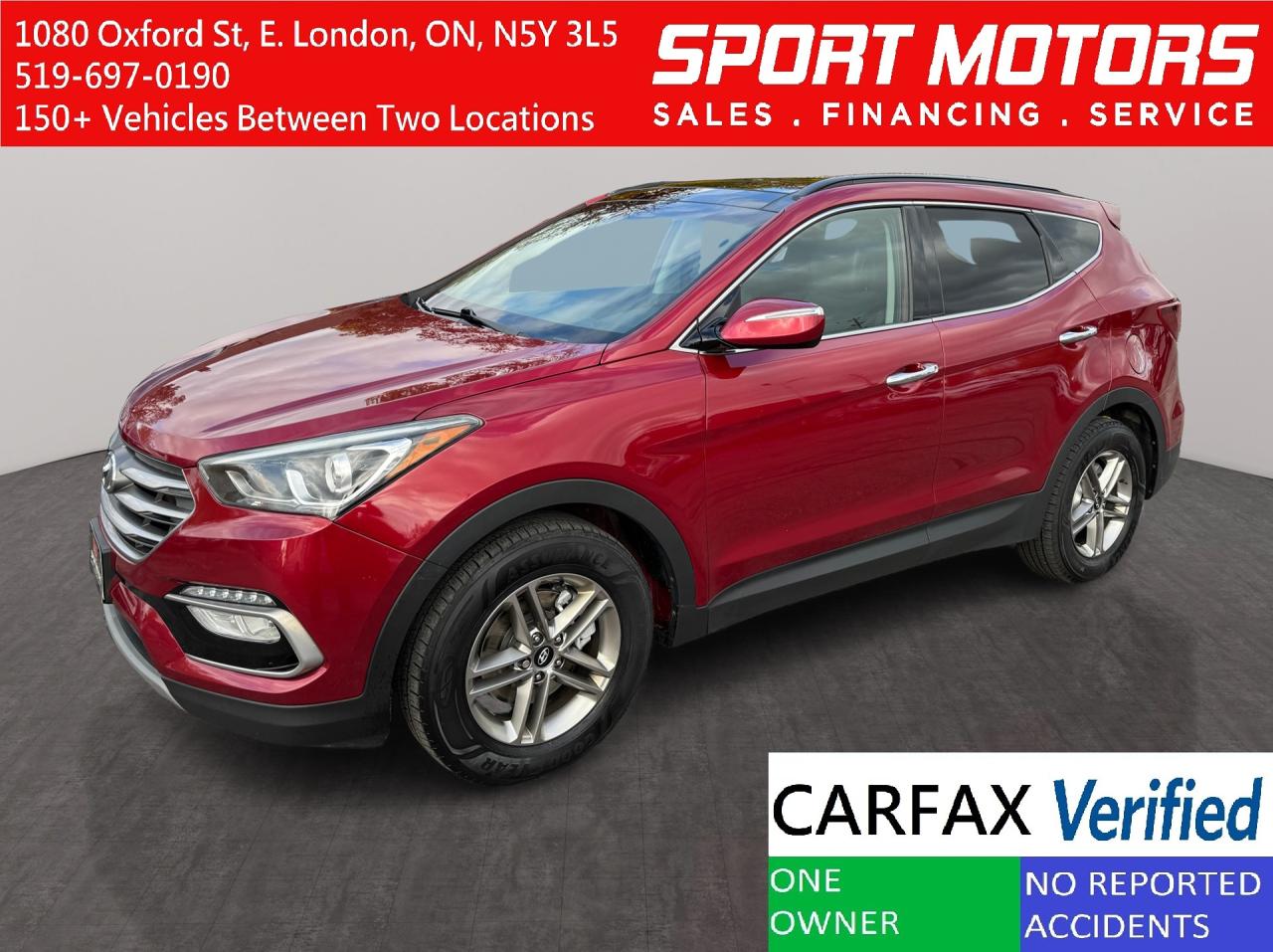 2018 Hyundai Santa Fe Sport SE AWD+New Brakes+Leather+Roof+CLEAN CARFAX Photo56