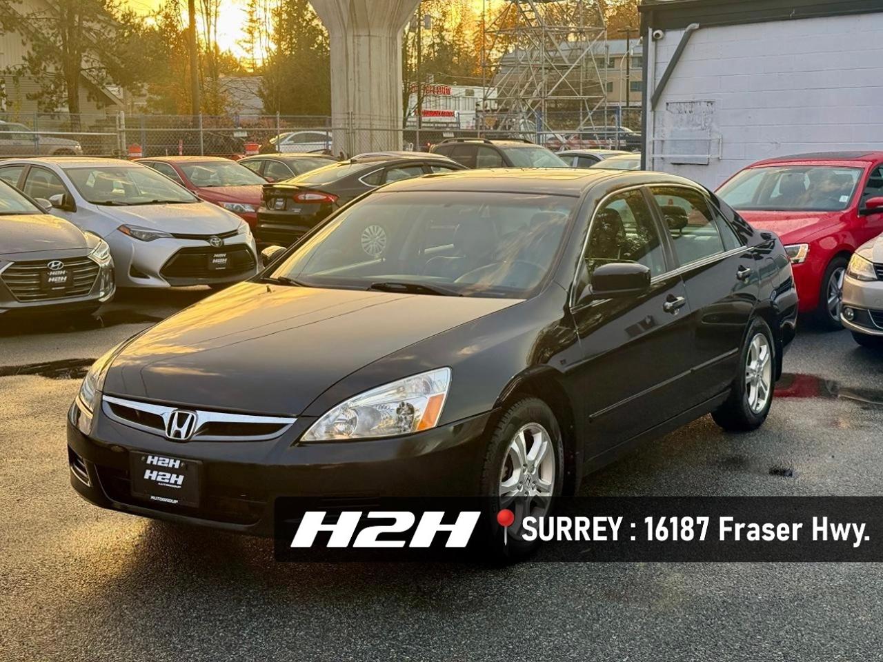 Used 2007 Honda Accord EX-L FINANCING AVAILABLE for sale in Surrey, BC
