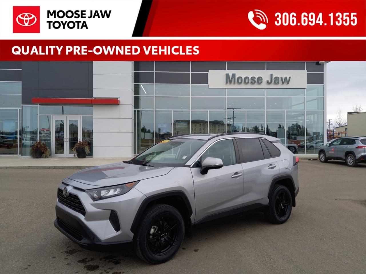 Used 2020 Toyota RAV4 Reliable, efficient, and ready for adventure. This 2020 RAV4 LE offers smart features, comfortable design, and Toyota’s legendary dependability. for sale in Moose Jaw, SK