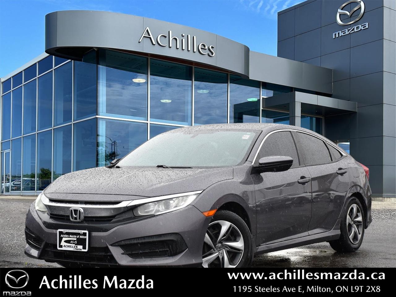 Used 2016 Honda Civic *AS-IS* LX, LX, MANUAL for sale in Milton, ON