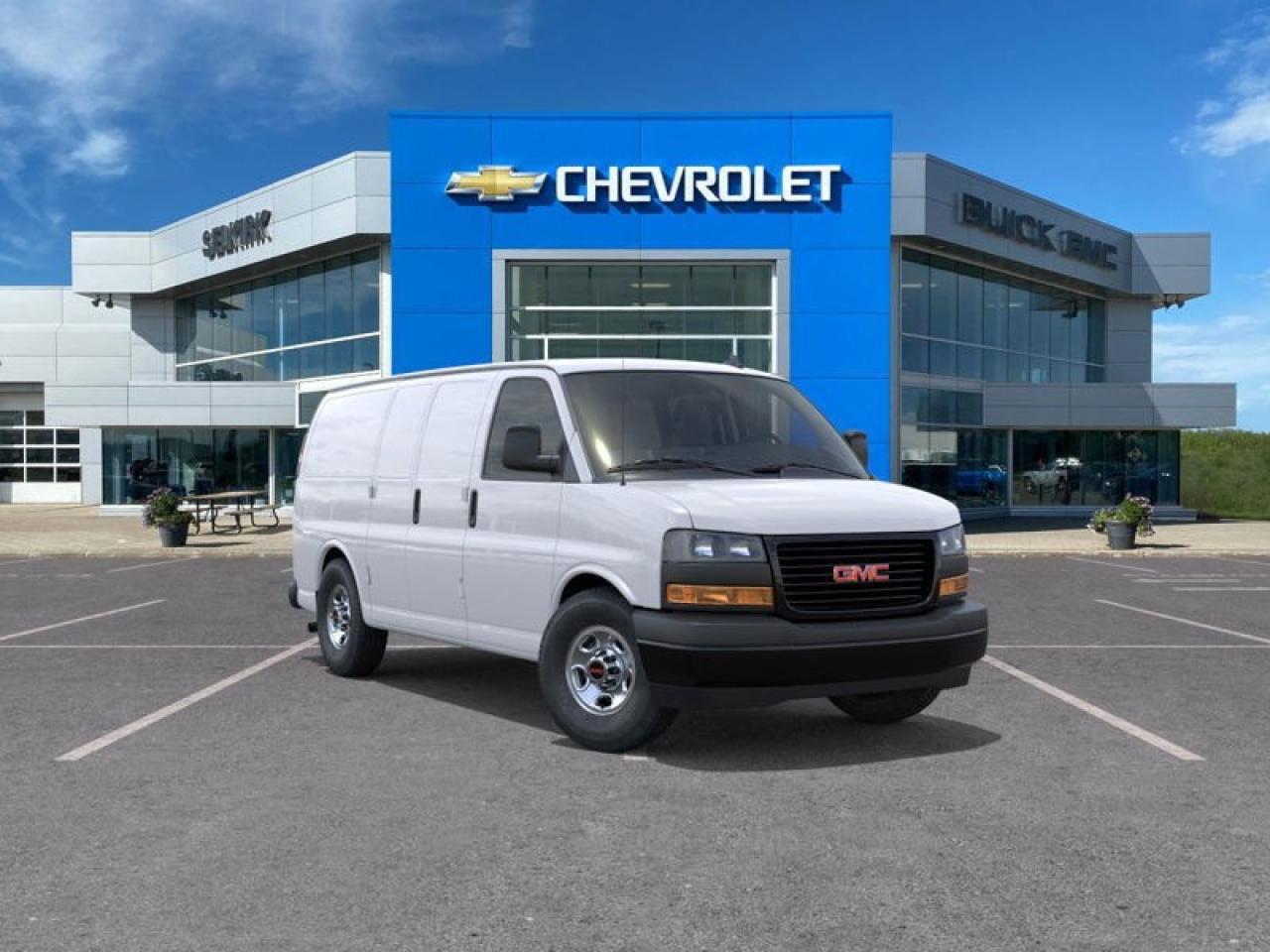 New 2025 GMC Savana Cargo Van 2500 Regular Wheelbase Rear-Wheel Drive for sale in Selkirk, MB