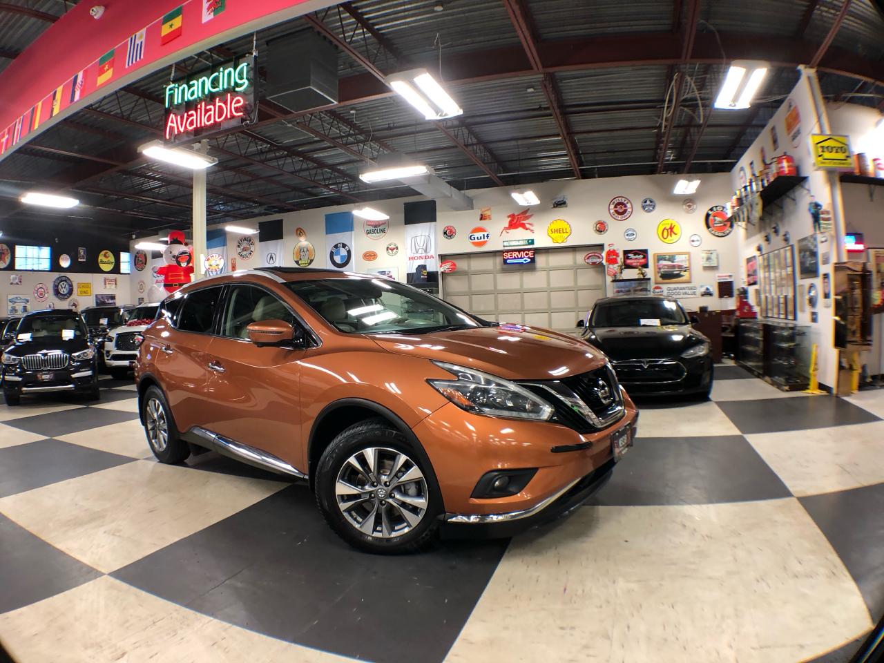Used 2018 Nissan Murano SL AWD LEATHER P/SUNROOF NAV CARPLAY B/SPOT CAMERA for sale in North York, ON