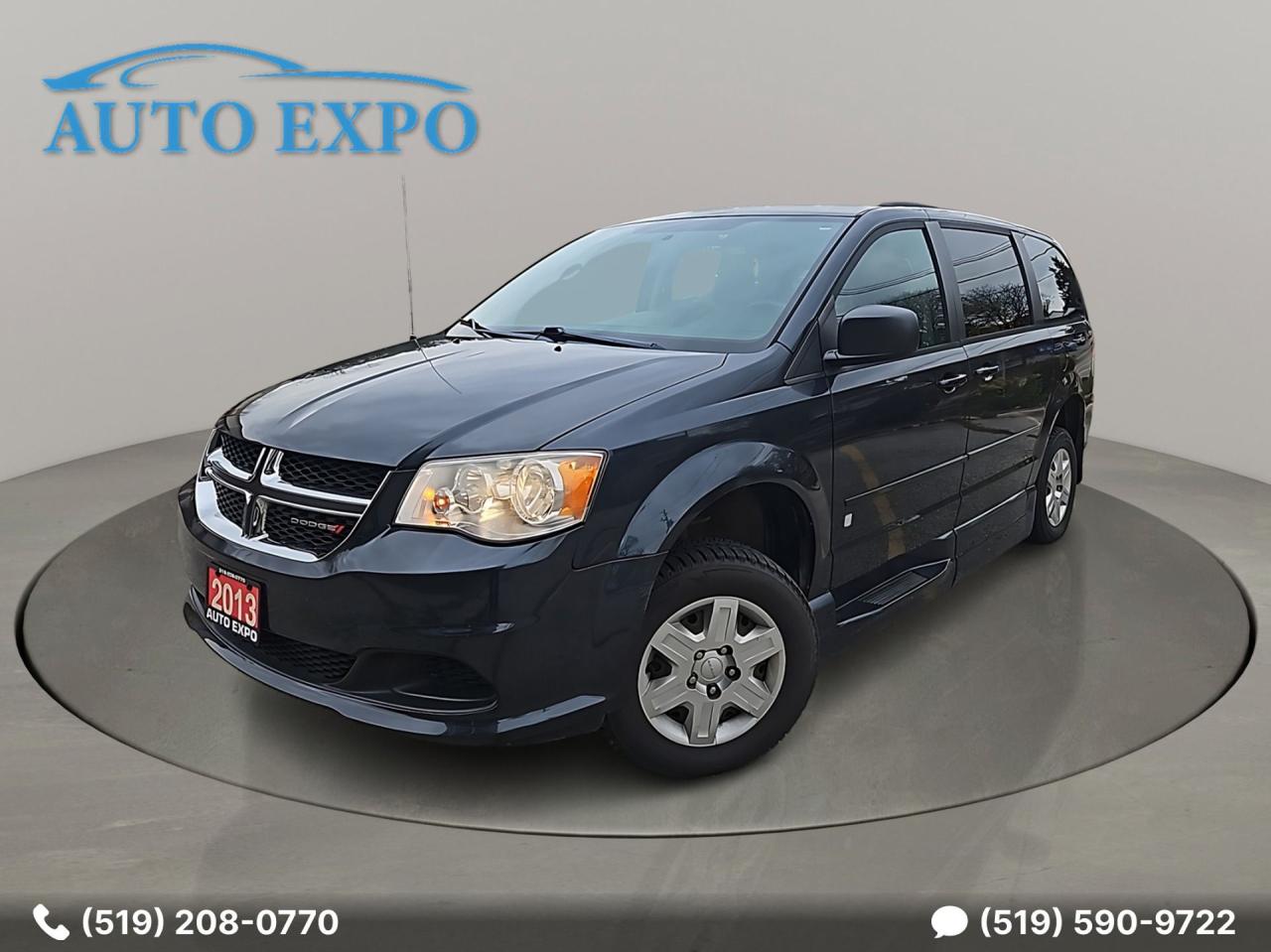 Used 2013 Dodge Grand Caravan SXT,Wheelchair Braunability,Certified,No Accident for sale in Kitchener, ON