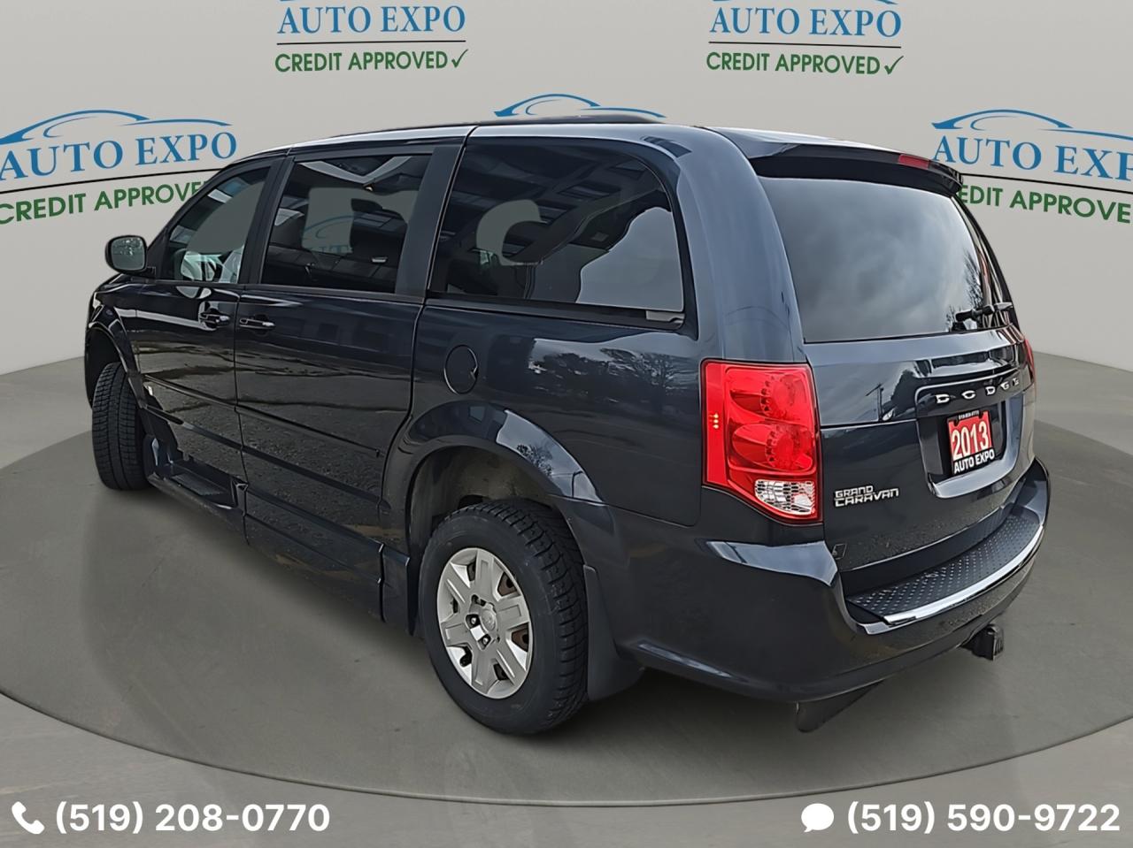 2013 Dodge Grand Caravan SXT,Wheelchair Braunability,Certified,No Accident - Photo #3