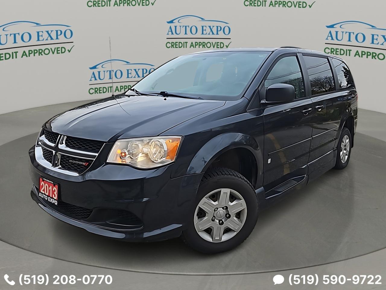 Used 2013 Dodge Grand Caravan SXT,Wheelchair Braunability,Certified,No Accident for sale in Kitchener, ON