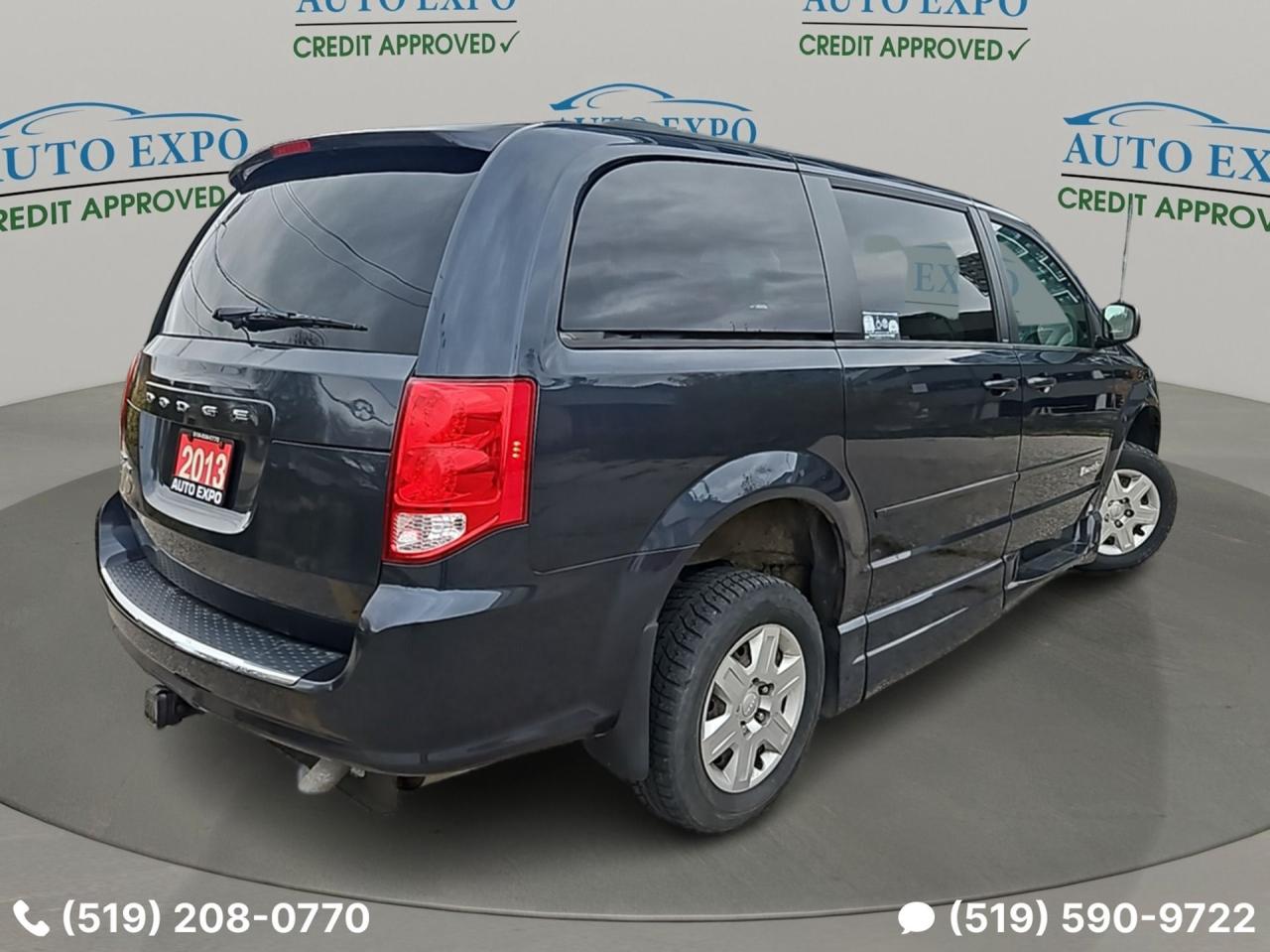 2013 Dodge Grand Caravan SXT,Wheelchair Braunability,Certified,No Accident
