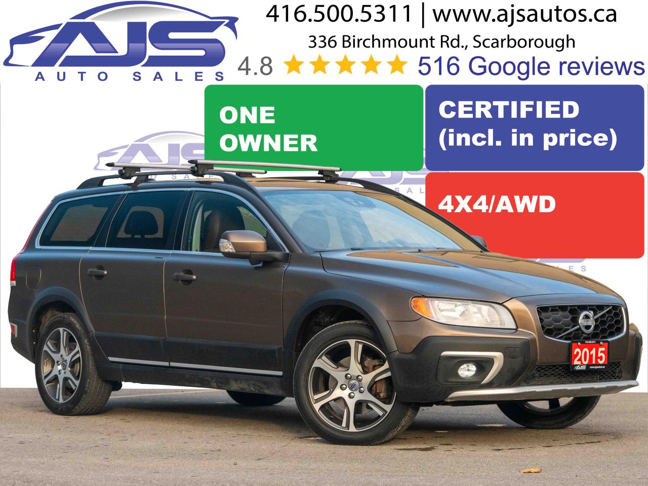 Used 2015 Volvo XC70 T6 Platinum for sale in Toronto, ON