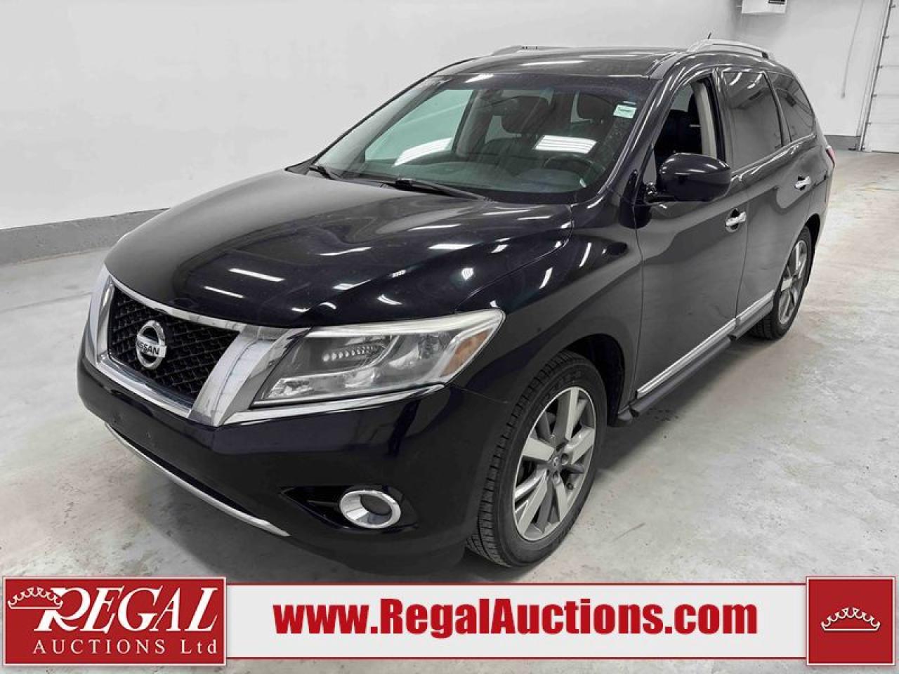 Used 2014 Nissan Pathfinder Platinum for sale in Calgary, AB