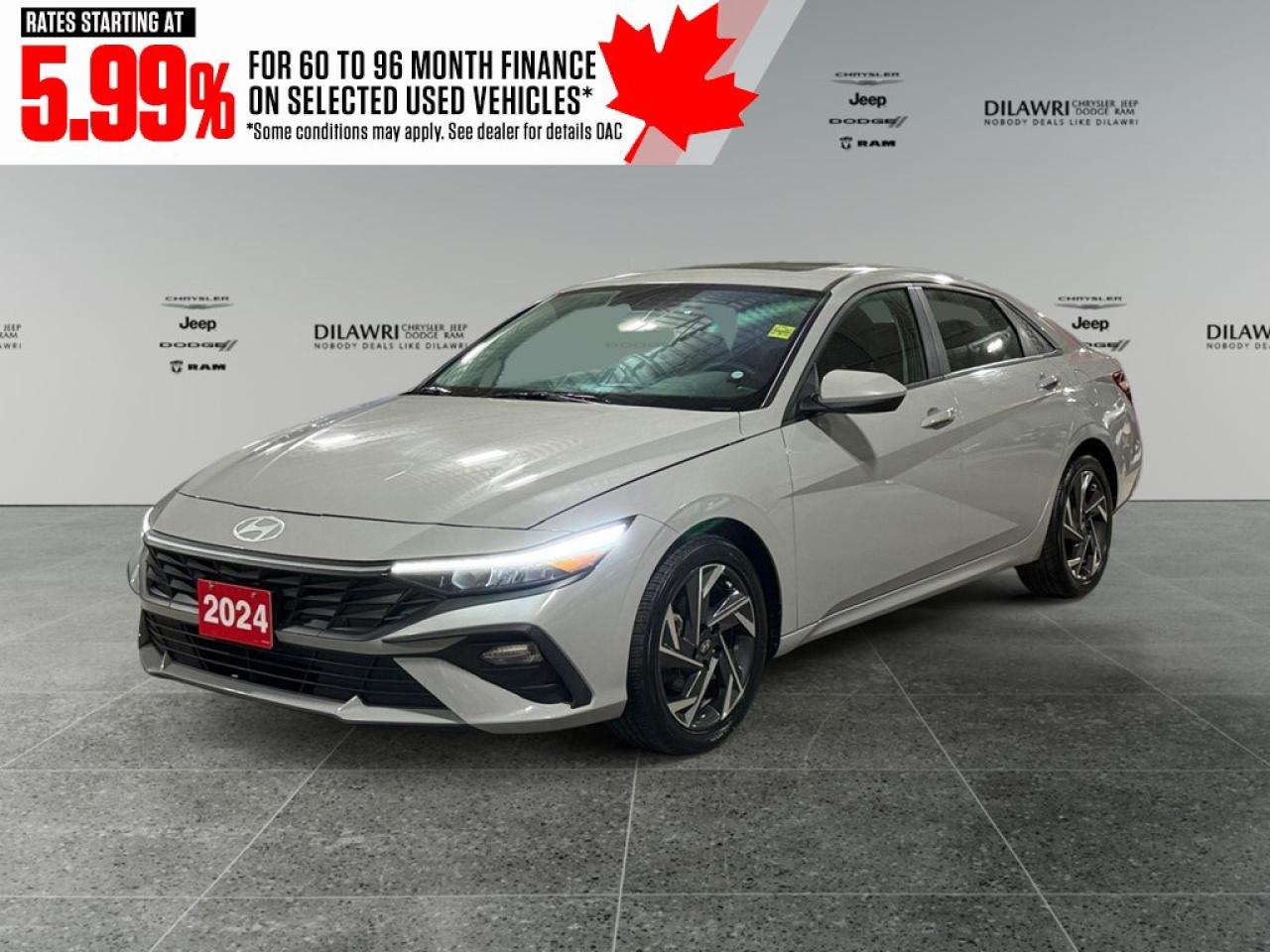 Used 2024 Hyundai Elantra Preferred IVT w/Tech Pkg for sale in Nepean, ON