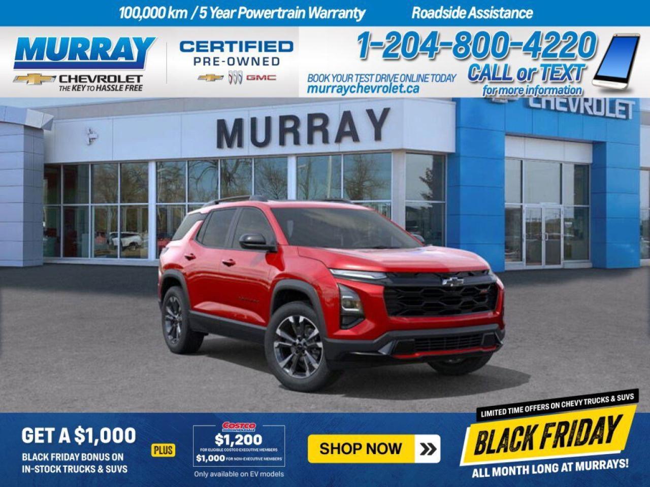 New 2026 Chevrolet Equinox AWD RS for sale in Winnipeg, MB