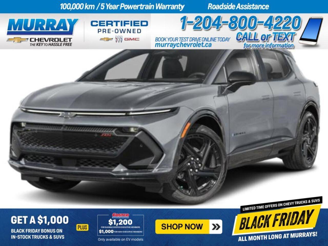 New 2026 Chevrolet Equinox EV RS for sale in Winnipeg, MB