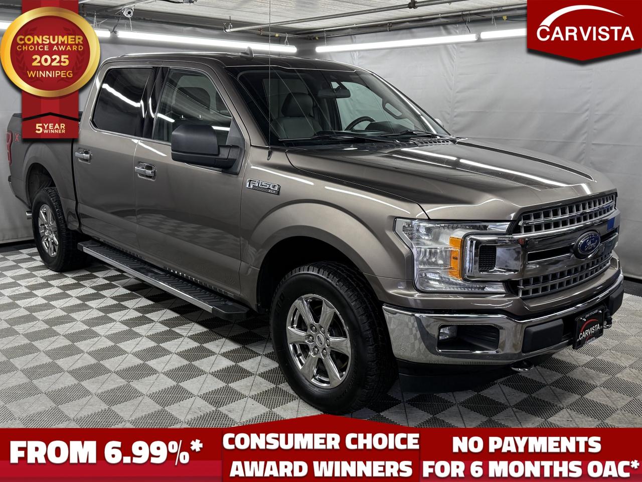 Used 2019 Ford F-150 XLT 4WD -5.5' BOX/2.7L ECOBOOST/LOCAL TRADE IN - for sale in Winnipeg, MB