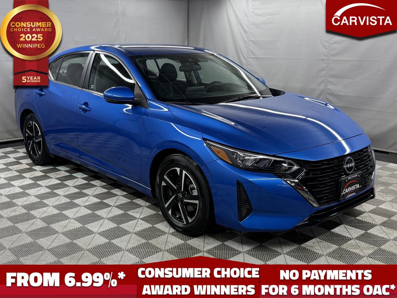 Used 2024 Nissan Sentra SV CVT - NO ACCIDENTS/FACTORY WARRANTY - for sale in Winnipeg, MB